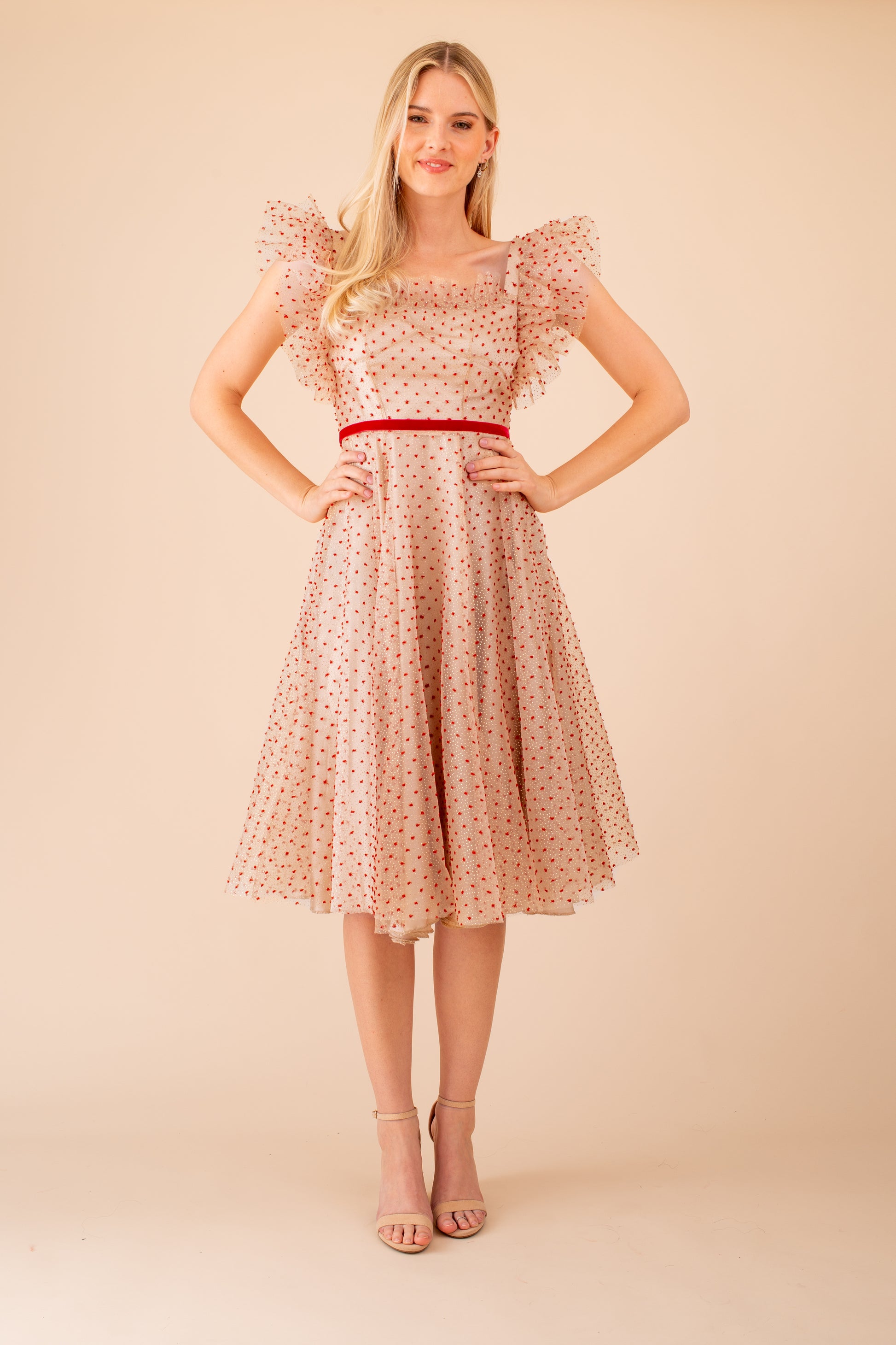 Villanelle Dress sewing pattern front view