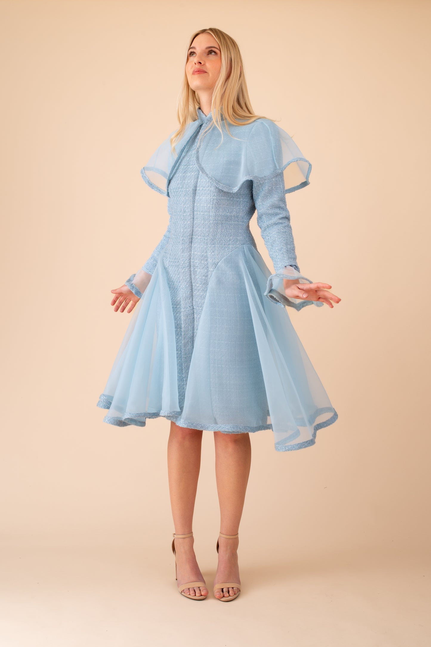 Fleur Dress sewing pattern front view