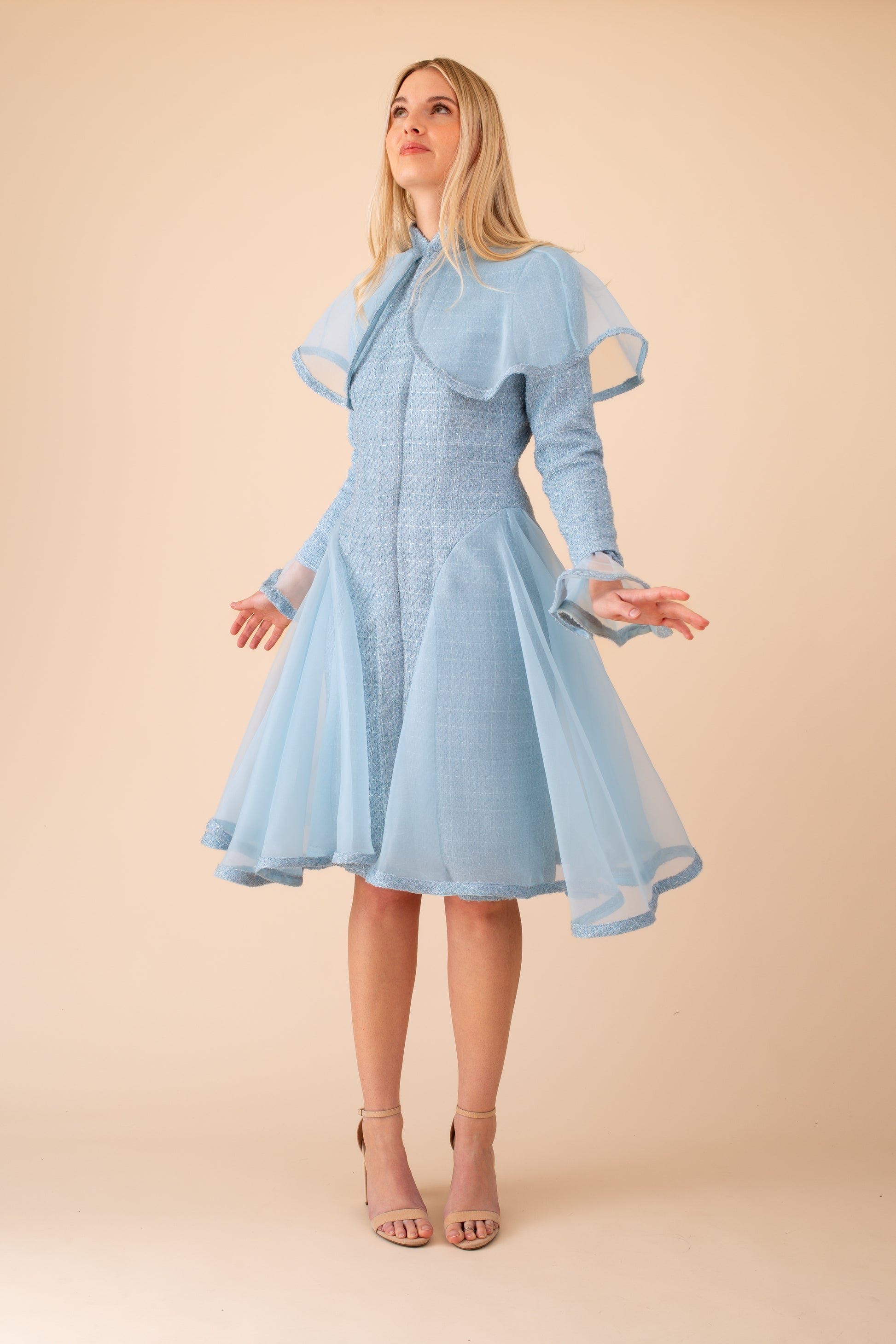 Fleur Dress sewing pattern front view