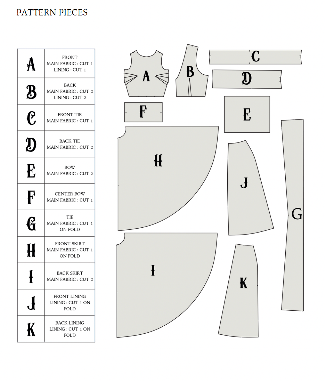 The Diamond Dress Sewing Pattern PDF | Gunnar Deatherage