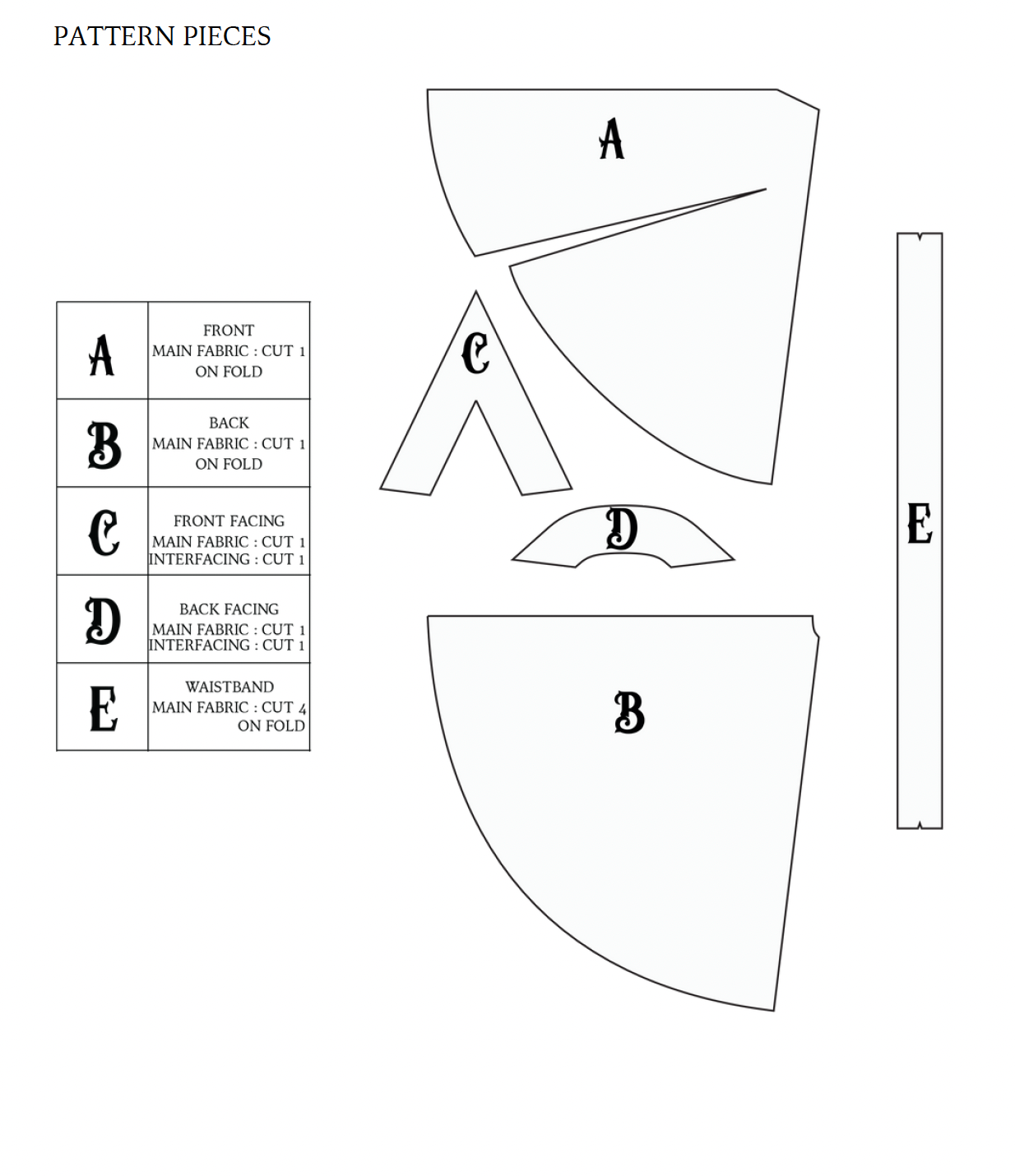 The Mirage Dress Sewing Pattern PDF | Gunnar Deatherage