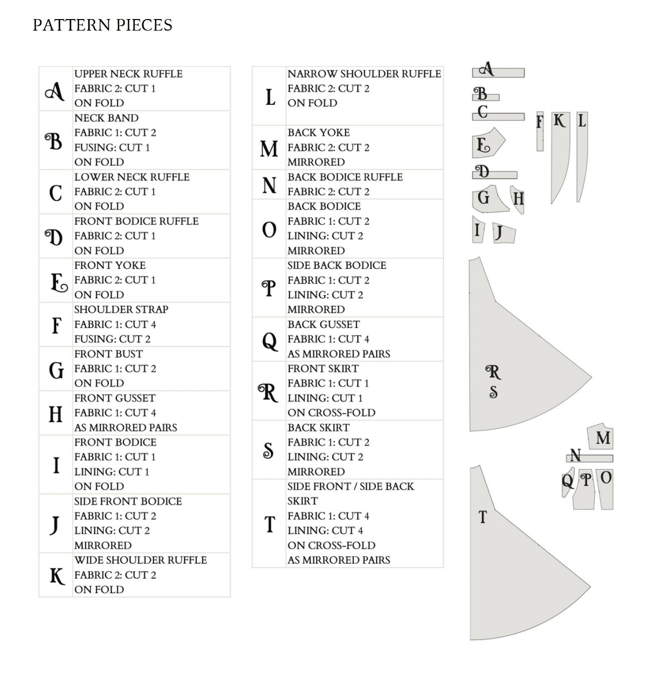 The Villanelle Dress Sewing Pattern PDF | Gunnar Deatherage