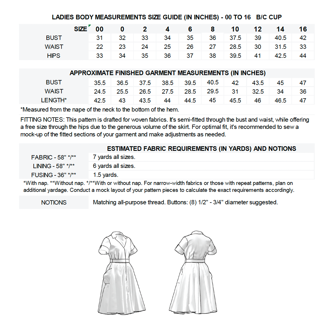 The September Dress Sewing Pattern PDF | Gunnar Deatherage