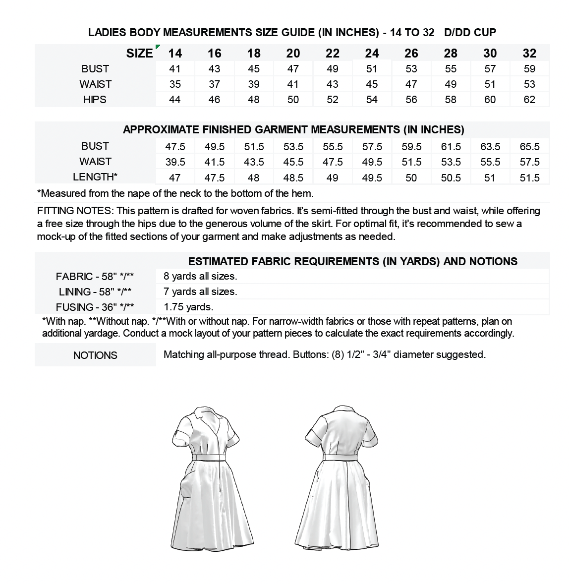 The September Dress Sewing Pattern PDF | Gunnar Deatherage
