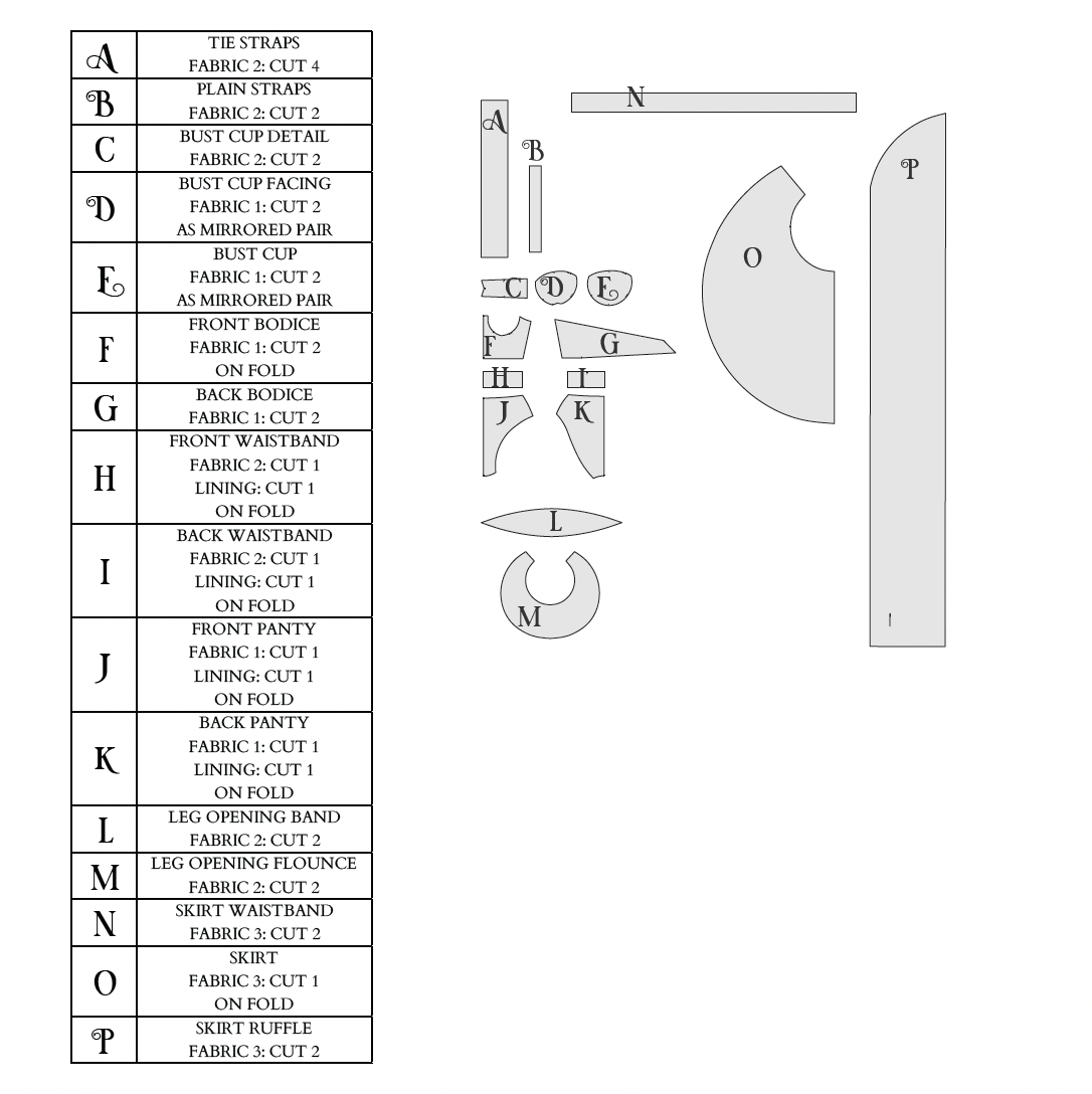 The Martini Swimsuit Sewing Pattern (3 in 1) PDF | Gunnar Deatherage