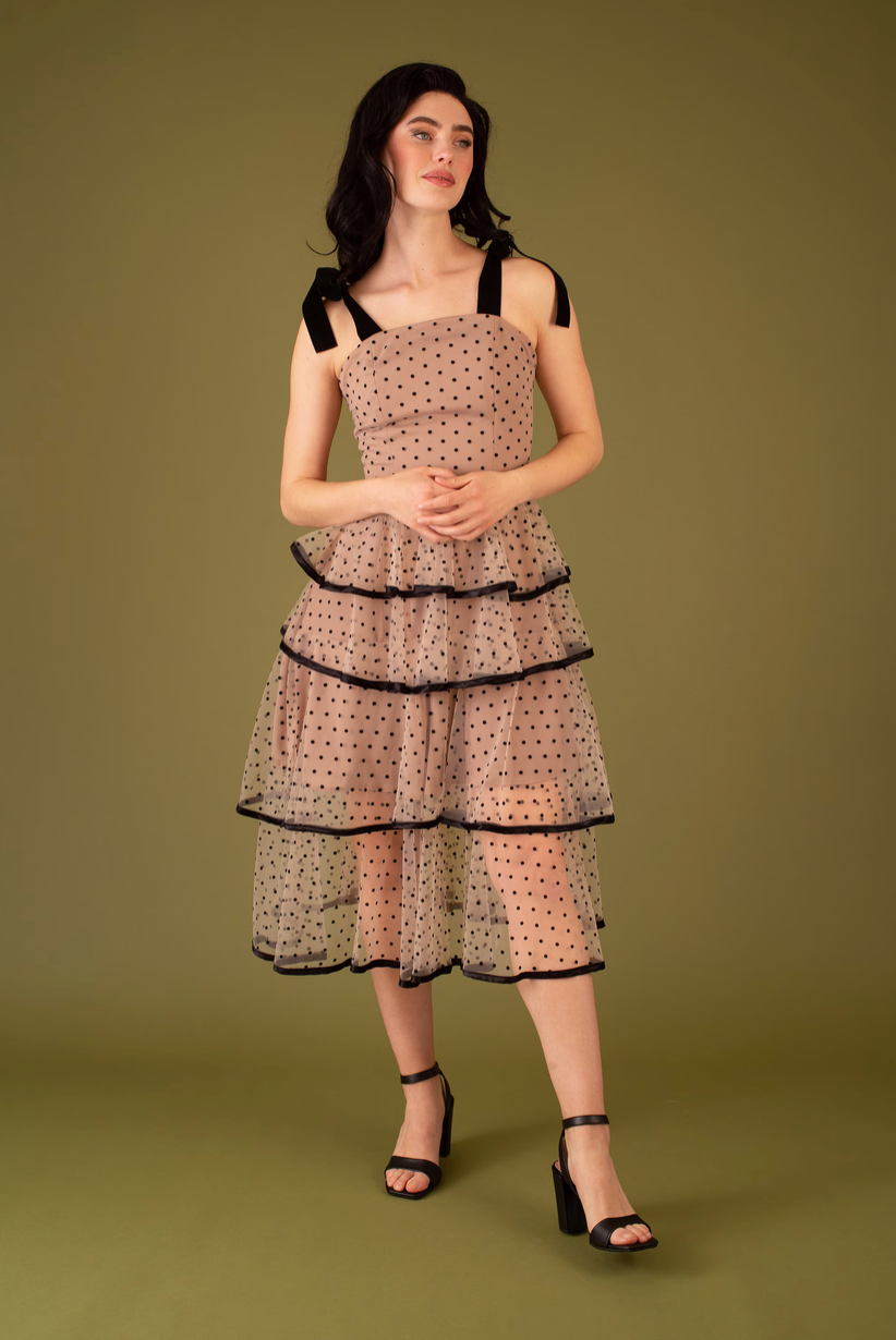 Pacifica Dress sewing pattern front view