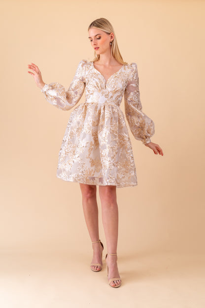 Calliope Dress sewing pattern front view