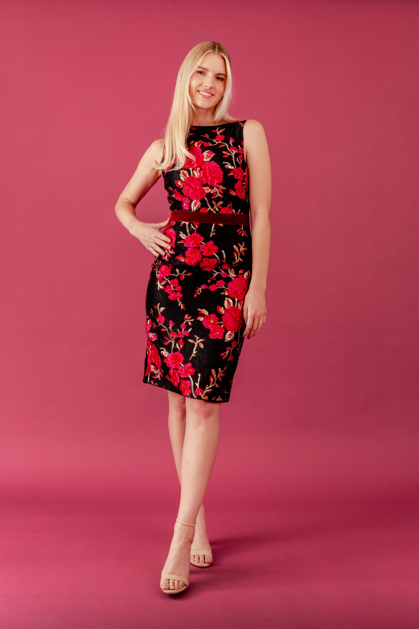 Hyacinth Dress sewing pattern front view