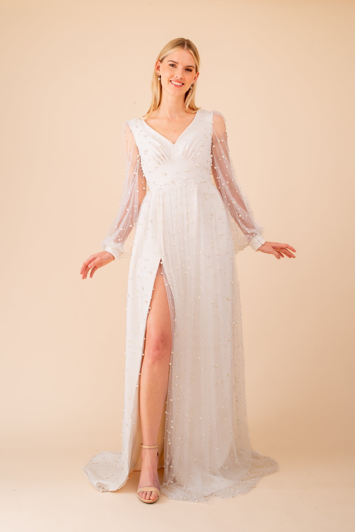 Calliope Dress Bridal sewing pattern front view