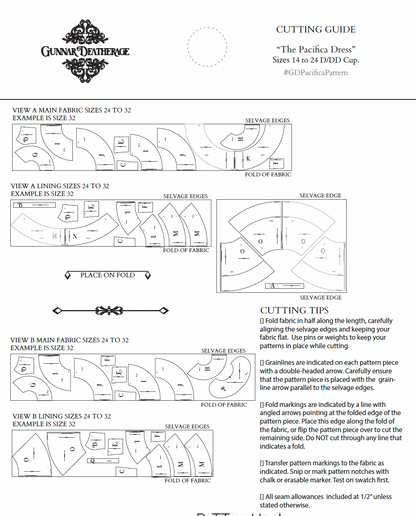 The Pacifica Dress Sewing Pattern PDF | Gunnar Deatherage