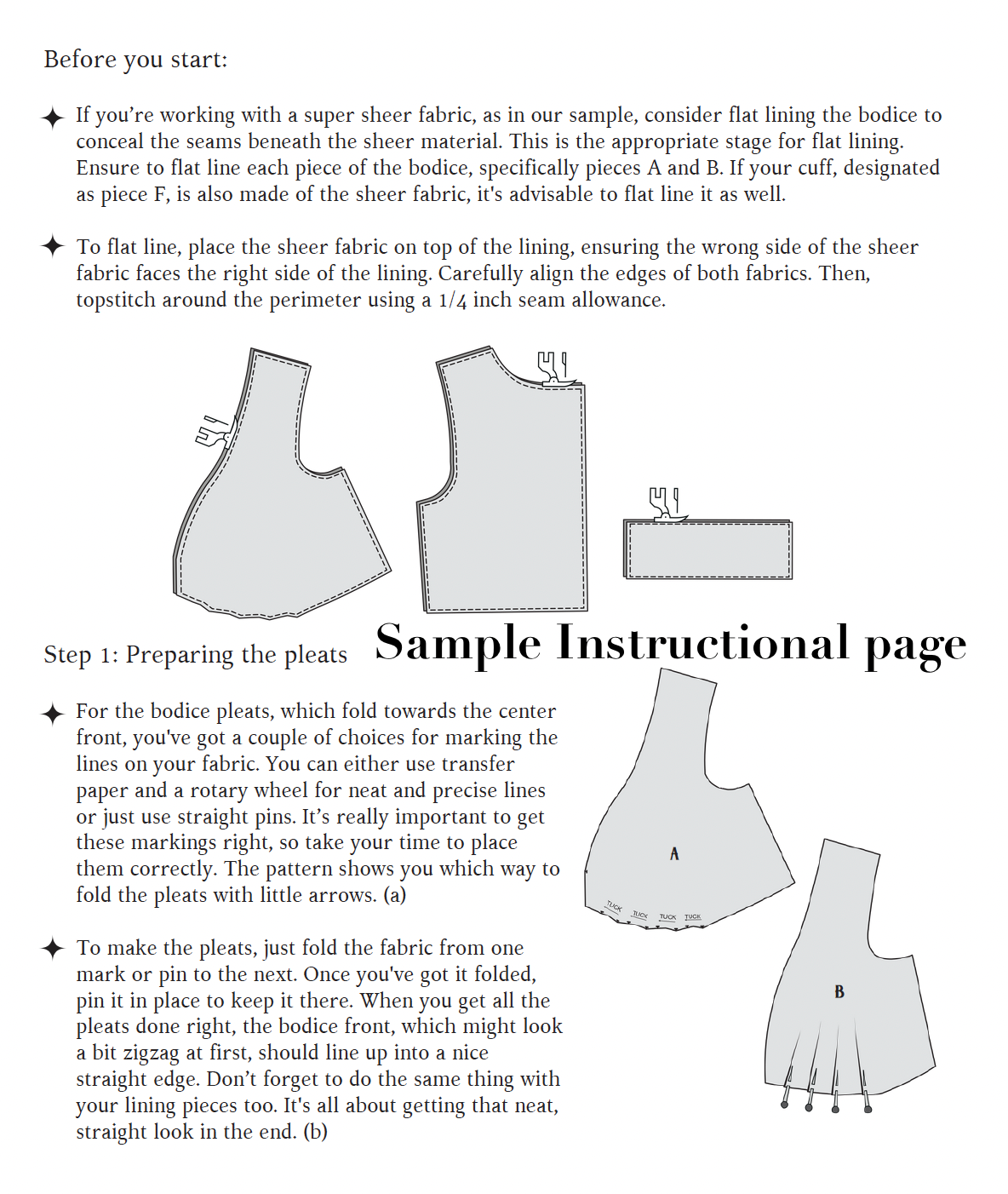 The Calliope Dress Sewing Pattern PDF | Gunnar Deatherage