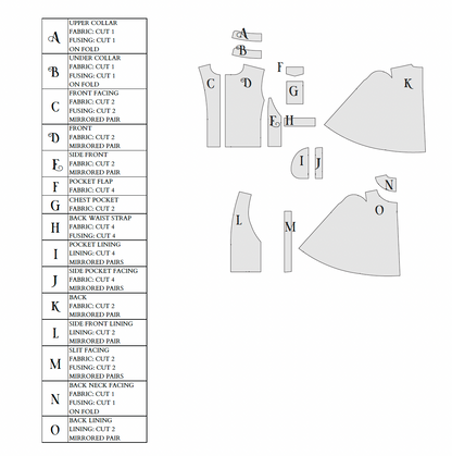 The Voyage Cape Sewing Pattern PDF | Gunnar Deatherage