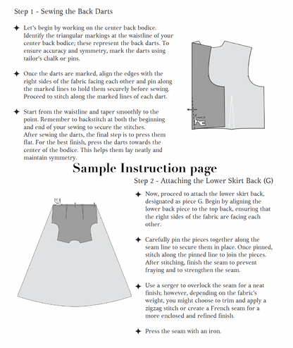 The Daydream Bridal Duster Sewing Pattern PDF | Gunnar Deatherage