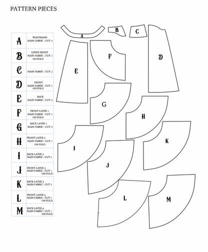 The Zephyr Skirt Sewing Pattern PDF | Gunnar Deatherage
