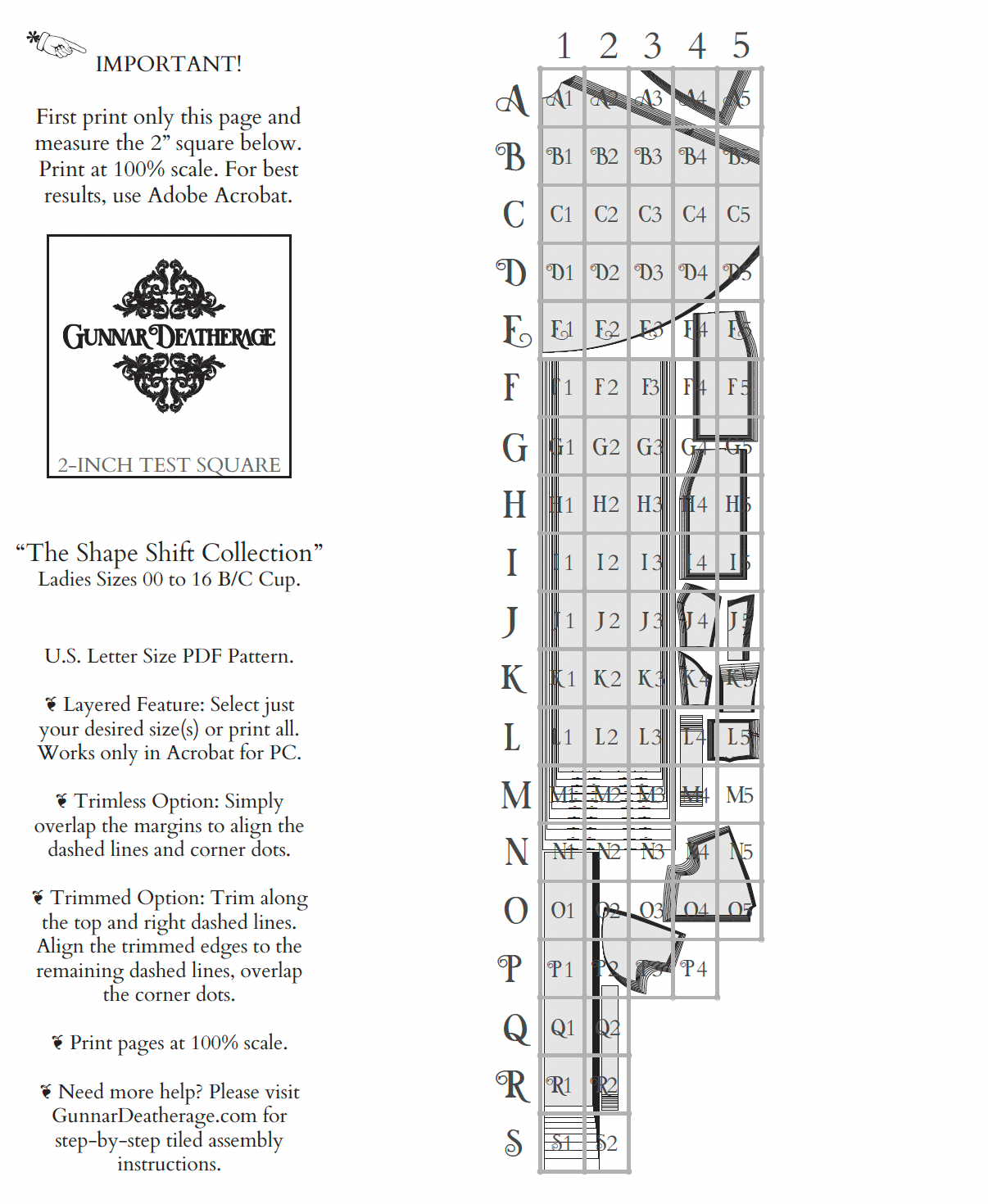 The Shapeshift Dress Sewing Pattern PDF | Gunnar Deatherage