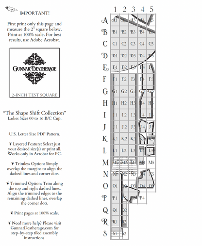 The Shapeshift Dress Sewing Pattern PDF | Gunnar Deatherage
