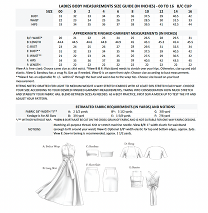 The Shapeshift Dress Sewing Pattern PDF | Gunnar Deatherage