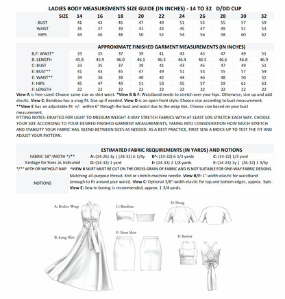 The Shapeshift Dress Sewing Pattern PDF | Gunnar Deatherage