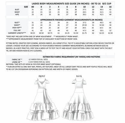 The Oleander Dress Sewing Pattern PDF | Gunnar Deatherage