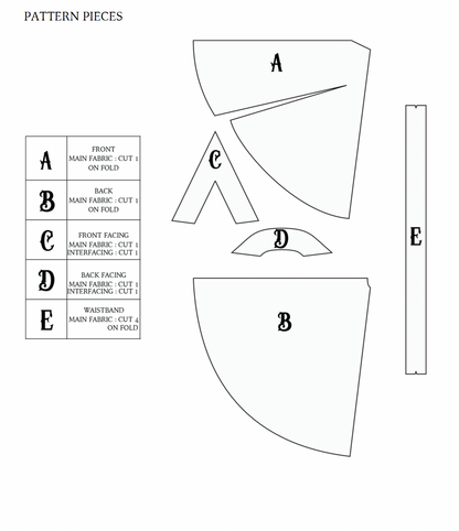 The Mirage Dress Sewing Pattern PDF | Gunnar Deatherage