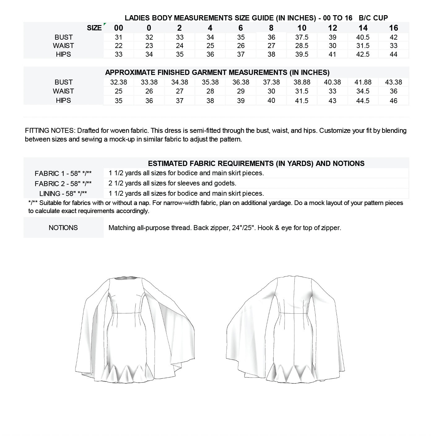 The Hyacinth Dress Sewing Pattern PDF | Gunnar Deatherage