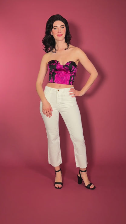 The La Farfalla Bustier Sewing Pattern PDF | Gunnar Deatherage